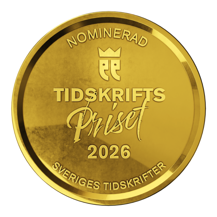 Nominerad till Tidskriftspriset 2026